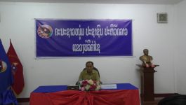 ທາບທາມບຸກຄະລາກອນ ກອງປະຊຸມໃຫຍ່ຮາກຖານພັກ ຄະນະບໍລິຫານງານຊາວໝຸ່ມແຂວງ