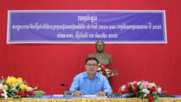 ທ່າພະບາດ ສະຫຼຸບການຈັດຕັ້ງປະຕິບັດວຽກງານຄຸ້ມຄອງໄພພິບັດ