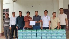 ຄະນະກຳມະການຄຸ້ມຄອງໄພພິບັດເມືອງປາກກະດິງ ລົງຕິດຕາມເຝົ້າລະວັງໄພນ້ຳຖ້ວມ