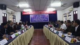 ປາກກະດິງ-ບຶງໂຂງຫຼົງ ເຊື່ອມສຳພັນທະໄມຕີ ປືກສາຫາລືຄວາມຮ່ວມມືວຽກງານຊາຍແດນ