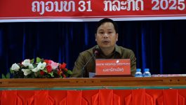 ກອງປະຊຸມເປີດກວ້າງຄົບຄະນະບໍລິຫານງານພັກເມືອງປາກຊັນ ຄັ້ງທີ 3 ສະໄໝທີ 8