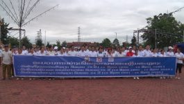 ແຂວງ ບໍລິຄຳໄຊ ຈັດກິດຈະກຳ ຍ່າງມາລາທອນສະເຫຼີມສະຫຼອງ 3 ວັນສໍາຄັນຂອງຊາດ