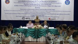 ເຜີຍແຜ່ວຽກງານສົ່ງເສີມຄວາມກ້າວໜ້າຂອງແມ່ຍິງ,ຄວາມສະເໝີພາບຍີງ-ຊາຍແລະວຽກສິດທິເດັກ