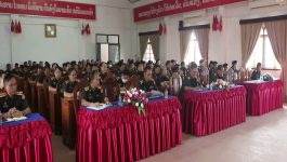 ຫ້ອງພະລາທິການ ທະຫານແຂວງບໍລິຄຳໄຊ ສະຫຼຸບວຽກງານຮອບດ້ານ ປະຈຳ 6 ເດືອນຕົ້ນປີ 2025