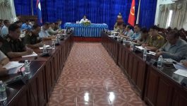 ກະກຽມຄວາມພ້ອມ ເຂົ້າຮ່ວມງານມະຫາກຳກິລາແຫ່ງຊາດ ຄັ້ງທີ XII ແລະ ກິລາຄົນພິການແຫ່ງຊາດ ຄັ້ງທີ IVທີ່ນະຄອນຫຼວງ