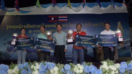 ສຳເລັດງານແຂ່ງຂັນຊ່ວງເຮືອ ບຸນອອກພັນສາປະວໍລະນາປະຈຳປີ ພສ 2568 ທີ່ເມືອງປາກຊັນ