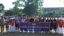 ໂຮງຮຽນ ມສ ປາກງຽບ ເປີດການແຂ່ງຂັນກິລາ-ສີລະປະ ຕ້ານຢາເສບຕິດ ປະຈຳສົກຮຽນ 2025-2026