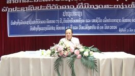 ພະນັກງານຫຼັກແຫ່ງ ພະແນກກະສິກຳ ແລະ ສີ່ງແວດລ້ອມແຂວງ ຫວນຄືນມູນເຊື່ອ 4 ວັນປະຫວັດສາດ