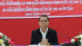 ທ່າພະບາດຈັດຕັ້ງພິທີໂຄສະນາ-ປະຖະກະຖາວັນສຳຄັນຕ່າງໆຂອງພັກ-ຂອງຊາດ