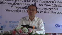 ແຂວງບໍລິຄຳໄຊ ເປີດຂະບວນການວັກຊິນກັນພະຍາດແຫ່ງຊາດ ( ວສຊ )