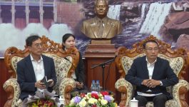 ຮອງປະທານປົກຄອງແຂວງ ຕ້ອນຮັບຄະນະທີ່ປຶກສາອົງການກອຍກາ ປະຈຳລາວ