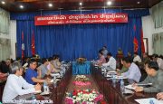 ໃນວັນທີ 27 ມິຖຸນາ 2020 ຢູ່ຫ້ອງປະຊຸມຫ້ອງວ່າການແຂວງບໍລິຄຳໄຊ ຄະນະວິຊາການຫ້ອງວ່າການສູນກາງພັກ ນຳໂດຍ ທ່ານ ຈັນທະບູນ ລັດຕະນະວົງ ຄະນະປະຈຳພັກ ຮອງຫົວໜ້າຫ້ອງວ່າການສູນກາງພັກ ທັງເປັນຫົວໜ້າຄະນະຊຸກຍູ້ກອງປະຊຸມໃຫຍ່ຂອງພັກຂັ້ນສູນກາງ ໄດ້ມາເຄື່ອນໄຫວເຮັດວຽກຢູ່ແຂວງບໍລິຄຳໄຊ ເປັນກຽດຕ້ອນຮັບໂດຍ ທ່ານ ບຸນມາ ບຸຈະເລີນ ຮອງເລຂາພັກແຂວງ ຮອງເຈົ້າແຂວງບໍລິຄຳໄຊ [&hellip;]