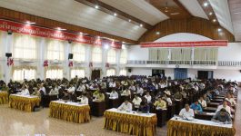 ກອງປະຊຸມການຜ່ານຮ່າງເນື້ອໃນ ແລະ ທາບທາມບຸກຄະລາກອນກອງປະຊຸມໃຫຍ່ອົງຄະນະພັກແຂວງ ຄັ້ງທີ VII ຮອບທີ 2 ໄດ້ຈັດຂຶ້ນໃນຕອນເຊົ້າຂອງວັນທີ 27 ກໍລະກົດ 2020 ຢູ່ສະໂມສອນໃຫຍ່ຂອງແຂວງ ໂດຍພາຍໃຕ້ການເປັນປະທານຂອງທ່ານ ປອ ກອງແກ້ວ ໄຊສົງຄາມ ກຳມະການສູນກາງພັກ, ເລຂາຄະນະບໍລິຫານງານພັກແຂວງ, ມີຄະນະບໍລິຫານງານພັກແຂວງ, ເລຂາຄະນະພັກຮາກຖານ, [&hellip;]