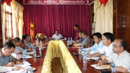 ຕອນບ່າຍວັນທີ 7 ກໍລະກົດ 2020 ຢູ່ຫ້ອງປະຊຸມຊັ້ນ II ຫ້ອງວ່າການເມືອງ ວຽງທອງ ແຂວງ ບໍລິຄຳໄຊ ໄດ້ຈັດກອງປະຊຸມປະກອບຄຳເຫັນໃສ່ຮ່າງຂໍ້ຕົກລົງຂອງເຈົ້າແຂວງ ບໍລິຄຳໄຊ ວ່າດ້ວຍການກຳນົດເຂດຄິດໄລ່ຄ່າເຊົ່າ, ສຳປະທານທີ່ດິນຂອງລັດຄຸ້ມຄອງ ແລະ ຮ່າງຂໍ້ຕົກລົງ ວ່າດ້ວຍການແບ່ງຂັ້ນຄຸ້ມຄອງການເກັບລາຍຮັບ ແລະ ການແບ່ງປັນຜົນປະໂຫຍດ ລະຫວ່າງເມືອງກັບບ້ານ [&hellip;]