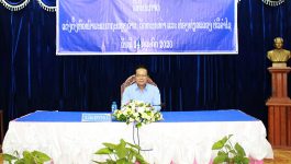 ພິທີປະກາດແຕ່ງຕັ້ງ ຫົວໜ້າພະແນກຖະແຫຼງຂ່າວ, ວັດທະນະທຳ ແລະ ທ່ອງທ່ຽວແຂວງບໍລິຄຳໄຊຜູ້ໃໝ່ ໄດ້ຈັດຂຶ້ນໃນວັນທີ 24 ກໍລະກົດ 2020 ຢູ່ຫ້ອງປະຊຸມພະແນກດັ່ງກ່າວ ເຂົ້າຮ່ວມໂດຍ ທ່ານ ປອ ກອງແກ້ວ ໄຊສົງຄາມ ເຈົ້າແຂວງບໍລິຄຳໄຊ, ມີຄະນະພະແນກ, ພະນັກງານລັດຖະກອນ ພາຍໃນພະແນກ ຖວທ [&hellip;]