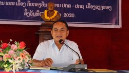 ພິທີ ມອບ-ໂອນ ການຄຸ້ມຄອງ ນາຍ ແລະ ພົນທະຫານ, ນາຍ ແລະ ພົນຕໍາຫຼວດ ທີ່ໄດ້ຮັບນະໂຍບາຍອຸດໜູນບໍານານ ແລະ ເສຍອົງຄະຍ້ອນການສູ້ຮົບ ແລະ ຮັບໃຊ້ການສູ້ຮົບໄລຍະຜ່ານມາ ໃຫ້ກອງບັນຊາການ ປກສ-ປກຊ ເມືອງ ໄດ້ຈັດຂຶ້ນ ຕອນເຊົ້າຂອງວັນທີ 7 [&hellip;]