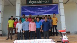 ເພື່ອເປັນການຊຸກຍູ້ ສົ່ງເສີມແຜນພັດທະນາເສດຖະກິດ-ສັງຄົມ ແລະ ສ້າງຄວາມເຂັ້ມແຂງໃຫ້ແກ່ກຸ່ມປູກຜັກສະອາດໃຫ້ຫຼາຍ ກາຍເປັນສິນຄ້າສົ່ງອອກຕ່າງເມືອງ ແລະ ຕ່າງແຂວງ.        ວັນທີ 9 ກໍລະກົດ 2020 ພະແນກກະສິກໍໍາ ແລະ ປ່າໄມ້ແຂວງ ບໍລິຄຳໄຊ ໄດ້ມອບອຸປະກອນຮັບໃຊ້ການຜະລິດກະສິກໍາ ໃຫ້ຫ້ອງການກະສິກໍາ [&hellip;]
