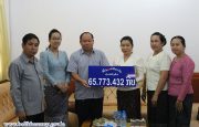 ໃນວັນທີ 14 ກັນຍາ 2020 ຢູ່ຫ້ອງປະຊຸມຫ້ອງວ່າການປົກຄອງແຂວງ ໄດ້ຈັດກອງປະຊຸມສະຫຼຸບການເຄື່ອນໄຫວ ຈັດຕັ້ງປະຕິບັດວຽກງານກອງທຶນໜຶ່ງດວງໃຈ ໃນໄລຍະ 3 ເດືອນຜ່ານມາຂຶ້ນ ເປັນປະທານໂດຍ ທ່ານ ນາງ ແອງ ໄຊສົງຄາມ ປະທານກອງທຶນໜຶ່ງດວງໃຈບໍລິຄຳໄຊຊ່ວຍເຫຼືອສັງຄົມ ມີຊະມາຊິກກອງທຶນໜຶ່ງດວງໃຈ ແລະ ແຂກທີ່ຖືກເຊີນ ເຂົ້າຮ່ວມ. [&hellip;]
