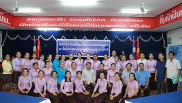 ພິທີປາຖະກະຖາ ວັນສ້າງຕັ້ງສະຫະພັນແມ່ຍິງລາວ ຄົບຮອບ 65 ປີ ໄດ້ຈັດຂຶ້ນໃນວັນທີ 7 ສິງຫາ 2020 ຢູ່ຫ້ອງປະຊຸມພະແນກຖະແຫຼງຂ່າວ, ວັດທະນະທຳ ແລະ ທ່ອງທ່ຽວແຂວງບໍລິຄຳໄຊ  ໃຫ້ກຽດເຂົ້າຮ່ວມ ແລະ ປາຖະກະຖາໂດຍ ທ່ານ ສົນທອງ ວີບຸນກວ້າງ ຮອງຫົວໜ້າພະແນກ [&hellip;]