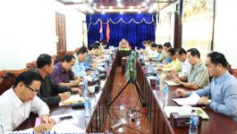   ກອງປະຊຸມລາຍງານຄວາມຄືບໜ້າຂອງອະນຸກຳມະານໂຄສະນາ-ຂະບວນການ ໄດ້ຈັດຂຶ້ນໃນຕອນເຊົ້າຂອງວັນທີ 10 ກັນຍາ 2020 ຢູ່ຫ້ອງປະຊຸມຫ້ອງວ່າການແຂວງ ໂດຍພາຍໃຕ້ການເປັນປະທານຂອງທ່ານ ວັນວິໄລ ແດນພູຫຼວງ ຄະນະປະຈຳພັກແຂວງ ປະທານແນວລາວສ້າງຊາດແຂວງ, ຫົວໜ້າອະນຸກຳມະການໂຄສະນາ-ຂະບວນການ ກະກຽມກອງປະຊຸມໃຫຍ່ອົງຄະນະພັກແຂວງຄັ້ງທີ 7, ມີຄະນະອະນຸກຳມະການໂຄສະນາ-ຂະບວນການ ແລະ ຂະແໜງການກ່ຽວຂ້ອງ ເຂົ້າຮ່ວມ. ກອງປະຊຸມ [&hellip;]
