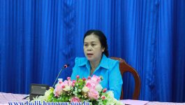 ພິທີເຜີຍແຜ່ເອກະສານກ່ຽວກັບວຽກງານສະຫະພັນແມ່ຍິງ ໄດ້ຈັດຂຶ້ນໃນຕອນເຊົ້າຂອງວັນທີ 09 ກັນຍາ 2020 ຢູ່ຫ້ອງປະຊຸມຫ້ອງວ່າການແຂວງ ໃຫ້ກຽດເຜີຍແຜ່ໂດຍທ່ານນາງ ຄຳປິວ ສີສົມບັດ ປະທານສະຫະພັນແມ່ຍິງແຂວງບໍລິຄຳໄຊ, ມີຄະນະບໍລິງານສະຫະພັນແມ່ຍິງແຂວງ, ປະທານສະຫະພັນແມ່ຍິງຈາກພະແນກການອ້ອມຂ້າງແຂວງ ເຂົ້າຮ່ວມຮັບຟັງ. ໃນພິທີ ທ່ານປະທານໄດ້ຍົກໃຫ້ເຫັນບາງເນື້ອໃນທີ່ສຳຄັນຂອງກົດໝາຍວ່າດ້ວຍສະຫະພັນແມ່ຍິງລາວວ່າ: ເພື່ອຮັບປະກັນໃຫ້ມີຄຸນນະພາບ, ປະສິດທິພາບ, ການຈັດຕັ້ງມີຄວາມເຂັ້ມແຂງ, ສາມາດປະຕິບັດພາລະບົດບາດ, ສິດ, [&hellip;]