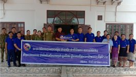 ເພື່ອເປັນການສ້າງສີ່ງເອື້ອອຳນວຍຄວາມສະດວກ ໃຫ້ແກ່ພະນັກງານນັກຮົບ ພາຍໃນກອງບັນຊາການ ປກສ ແຂວງ ໃນການຈັດຕັ້ງປະຕິບັດນ້າທີ່ວຽກງາານ ແລະ ໃຊ້ຊີວິດປະຈຳວັນ ໃນວັນທີ 17 ກັນຍາ 2020 ຄະນະບໍລິຫານງານຊາວໜຸ່ມແຂວງບໍລິຄຳໄຊ ໄດ້ນຳເງິນສົດ ຈຳນວນ 5.000.000 ກີບ ໄປມອບໃຫ້ກອງບັນຊາການ ປກສ ແຂວງ [&hellip;]