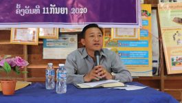 ໃນວັນທີ 11 ກັນຍາ 2020 ຢູ່ທີ່ຫ້ອງການບ້ານຫິນໂງ່ນ ເມືອງວຽງທອງ ແຂວງບໍລິຄໍາໄຊ ໄດ້ຈັດກອງປະຊຸມປະຊາສຳພັນອອກໃບຕາດີນແບບເປັນລະບົບ ໂດຍການເຂົ້າຮ່ວມຂອງທ່ານ ບົວພັນ ອິນຄໍາມະວົງ ຮອງເຈົ້າເມືອງວຽງທອງ, ມີຫົວໜ້າຫ້ອງການຊັບພະຍາກອນທໍາມະຊາດ ແລະ ສິ່ງແວດລ້ອມເມືອງ, ຫ້ອງການທີ່ກ່ຽວຂ້ອງ, ພະນັກງານວິຊາການ ແລະ ພໍ່, ແມ່ປະຊາຊົນພາຍໃນບ້ານ [&hellip;]