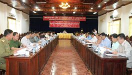 ກອງປະຊຸມຄົບຄະນະບໍລິຫານງານພັກແຂວງ ບໍລິຄໍາໄຊ ຄັ້ງທີ່ 2 ສະໄໝທີ VII ໄດ້ໄຂຂຶ້ນ ໃນຕອນເຊົ້າວັນທີ 22 ຕຸລາ 2020 ຢູ່ທີ່ຫ້ອງປະຊຸມຫ້ອງວ່າການແຂວງ ພາຍໃຕ້ການເປັນປະທານຂອງ ທ່ານ ປອ ກອງແກ້ວ ໄຊສົງຄາມ ກໍາມະການສູນກາງພັກ ເລຂາພັກແຂວງບໍລິຄໍາໄຊ, ມີບັນດາສະຫາຍຄະນະບໍລິຫານງານພັກແຂວງ [&hellip;]