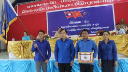 ພິທີມອບ-ຮັບ ທຸງໄຊນໍາໜ້າຂະບວນການແຂ່ງຂັນ 4 ບຸກ ຄະນະຊາວໜຸ່ມ ປະຊາຊົນປະຕິວັດລາວ ເມືອງທ່າພະບາດ ແຂວງບໍລິຄຳໄຊ ໄດ້ຈັດຂຶ້ນໃນວັນທີ 6 ຕຸລາ 2020 ຢູ່ຫ້ອງປະຊຸມປົກຄອງເມືອງທ່າພະບາດ ເປັນກຽດເຂົ້າຮ່ວມ ມີ ທ່ານ ທອງມະນີ ໂຄດປັນຍາ ເລຂາຄະນະບໍລິຫານງານຊາວໜຸ່ມແຂວງ, ທ່ານ [&hellip;]