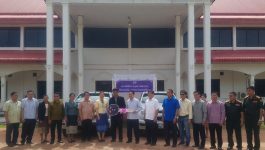 ພິທີມອບ-ຮັບລົດກະບະ ຈຳນວນ 2 ຄັນ ມູນຄ່າ 270 ລ້ານກີບ ລະຫວ່າງໂຄງການເຂື່ອນໄຟຟ້ານໍ້າງຽບ 1 ແລະ ຫ້ອງວ່າການເມືອງບໍລິຄັນ ແຂວງບໍລິຄຳໄຊ ໄດ້ຈັດຂຶ້ນໃນວັນທີ 7 ຕຸລາ 2020 ຢູ່ຫ້ອງວ່າການເມືອງບໍລິຄັນ, ເປັນກຽດມອບໂດຍ ທ່ານ ບຸນທະວີ [&hellip;]