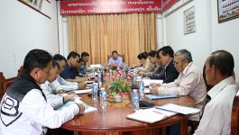 ໃນວັນທີ 8 ຕຸລາ 2020 ທີ່ຫ້ອງປະຊຸມຄະນະປະຈຳພັກເມືອງຄຳເກີດ ໄດ້ຈັດກອງປະຊຸມປຶກສາຫາລືກ່ຽວກັບວຽກງານແນວລາວສ້າງຊາດເມືອງ ເປັນປະທານໂດຍທ່ານ ຄໍາໝັ້ນ ໄຊຍະວົງ ປະທານແນວລາວສ້າງຊາດເມືອງ, ມີຄະນະກໍາມະການແນວລາວສ້າງຊາດເມືອງ ເຂົ້າຮ່ວມ. ທ່ານ ນ. ວຽງແກ້ວ ສຸວັນນະລາດ ຮອງປະທານແນວລາວສ້າງຊາດເມືອງໄດ້ຂຶ້ນຜ່ານຄຳແນະນຳ ສະບັບເລກທີ 055/ນສຊ, ລົງວັນທີ [&hellip;]