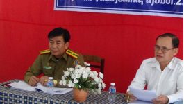 ຕອນເຊົ້າວັນທີ 27 ຕຸລາ 2020 ຢູ່ທີ່ຫ້ອງການ ບ້ານບໍ່ ເມືອງບໍລິຄັນ ແຂວງບໍລິຄໍາໄຊ ໄດ້ເປິດກອງປະຊຸມໂຄງການຕ້ານ ແລະ ແກ້ໄຂປະກົດການທີ່ຫຍໍ້ທໍ້ ການແຜ່ລະບາດຂອງຢາເສບຕິດຂື້ນ ໂດຍການເປັນປະທານຂອງທ່ານ ພັຕ ໄມພອນ ລາດສະຈັນດາ ຄະນະກອງບັນຊາການ ປກສ ເມືອງບໍລິຄັນ. ທ່ານ [&hellip;]