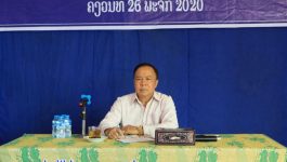 ໃນທ້າຍເດືອນພະຈິກ 2020 ຜ່ານມານີ້ ຢູ່ສະໂມສອນປົກຂອງບ້ານທົ່ງນ້ອຍ, ເມືອງປາກຊັນ ແຂວງບໍລິຄຳໄຊ ໄດ້ຈັດກອງປະຊຸມສະຫຼຸບວຽກງານກໍ່ສ້າງຮາກຖານ-ການເມືອງ, ພັດທະນາຮອບດ້ານ ປະຈຳ 9 ເດືອນ ແລະ ທິດທາງແຜນການທ້າຍປີ 2020 ຂອງເຂດເທດສະບານ 2 ໂດຍການເປັນປະທານຂອງ ທ່ານ ໄມຈອມ ວັນນະສານຄໍາ. [&hellip;]