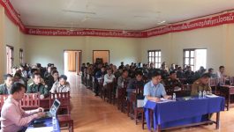 ໃນວັນທີ 19 ພະຈິກ 2020, ຢູ່ທີ່ຫ້ອງການກຸ່ມບ້ານໃຫຍ່ທົ່ງແສນ, ເມືອງຄຳເກີດ ແຂວງບໍລິຄຳໄຊ ໄດ້ຈັດພິທີປະກາດ 4 ບ້ານ ເປັນບ້ານແບບຢ່າງປະຕິບັດກົດໝາຍ ປະຈຳປີ 2020 ໂດຍເປັນກຽດເຂົ້າຮ່ວມເປັນປະທານ ຂອງທ່ານ ວິໄລ ສີສະໝຸດ ຮອງເລຂາພັກເມືອງ, ປະທານກວດກາພັກ-ລັດເມືອງ, ມີບັນດາແຂກທີ່ຖືກເຊີນຫ້ອງການທີ່ກ່ຽວຂ້ອງ, [&hellip;]