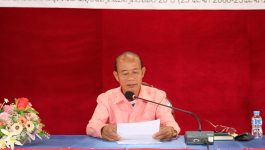 ໃນວັນທີ 18 ພະຈິກ 2020 ທີ່ຫ້ອງປະຊຸມຊັ້ນ III ຫ້ອງວາການ ເມືອງວຽງທອງ ແຂວງບໍລິຄຳໄຊ ໄດ້ຈັດຕັ້ງເຜີຍແຜ່ເຊື່ອມຊື່ມມະຕິກອງປະຊຸມ ຄົບຄະນະບໍລິຫານງານສູນກາງສະຫະພັນແມ່ຍິງລາວ ຄັ້ງທີ 6 ສະໄໝທີ VII, ບົດໂອ້ລົມຂອງສະຫາຍ ໄຊສົມພອນ ພົມວິຫານ ກໍາມະການກົມການເມືອງສູນກາງພັກ, ປະທານສູນກາງແນວລາວສ້າງຊາດ [&hellip;]