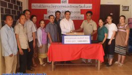ດ້ວຍຄວາມເປັນຫ່ວງເປັນໄຍ ຂອງອົງການປົກຄອງເມືອງ ຕໍ່ກັບວຽກງານພັດທະນາການສຶກສາ ໃນຕອນບ່າຍຂອງວັນທີ 23 ພະຈິກ 2020 ອົງການປົກຄອງເມືອງວຽງທອງ ແຂວງບໍລິຄໍາໄຊ ໄດ້ນໍາເອົາຄອມພິວເຕີ (ໂນດບຸກ) ຈໍານວນ 1 ໜ່ວຍ ມູນຄ່າ 4.800.000 ກີບ ໄປມອບໃຫ້ສູນການສຶກສານອກໂຮງຮຽນເພື່ອນໍາເຂົ້າໃນວຽກງານຂອງສູນ ໂດຍເປັນກຽດເຂົ້າຮ່ວມ – [&hellip;]