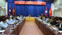 ກອງປະຊຸມພົບປະລະຫວ່າງ ຄະນະປະຕິບັດງານພິເສດແຂວງບໍລິຄຳໄຊ ສ.ປ.ປ ລາວ ແລະ ແຂວງຮ່າຕິ້ງ ສ.ສ ຫວຽດນາມ ໄດ້ຈັດຂຶ້ນໃນວັນທີ 10 ທັນວາ 2020 ຢູ່ຫ້ອງປະຊຸມຫ້ອງວ່າການປົກຄອງແຂວງ ໂດຍພາຍໃຕ້ການເປັນປະທານຂອງທ່ານ ວັນວິໄລ ແດນພູຫຼວງ ຮອງເລຂາພັກແຂວງ, ຫົວໜ້າຄະນະປະຕິບັດງານພິເສດແຂວງບໍລິຄຳໄຊ, ມີບັນດາສະຫາຍໃນຄະນະປະຕິບັດງານພິເສດແຂວງບໍລິຄຳໄຊ-ແຂວງຮ່າຕິ້ງເຂົ້າຮ່ວມ ເຊິ່ງແຂວງຮ່າຕິ້ງນຳໂດຍສະຫາຍ [&hellip;]