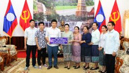 ເພື່ອເປັນການປະກອບສ່ວນຊ່ວຍເຫຼືອສັງຄົມ ໂດຍສະເພາະແມ່ນວຽກງານສົ່ງເສີມການສຶກສາ, ສາທາລະນະສຸກ ແລະ ຊ່ວຍເຫຼືອຜູ້ດ້ອຍໂອກາດໃນສັງຄົມ ໃນວັນທີ 28 ທັນວາ 2020 ຢູ່ຫ້ອງຮັບຮອງຫ້ອງວ່າການແຂວງ ທ່ານ ເຈີນເຈືອງຈິ່ງ ຕາງໜ້າບໍລິສັດຢາງພາລາ ບໍລິຄຳໄຊ-ຮ່າຕິ່ງ ຈຳກັດຜູ້ດຽວ ໄດ້ນຳເງິນຈຳນວນ 149.000.000 ກີບ ຫຼື 350.000.000 [&hellip;]