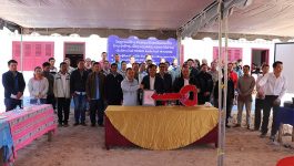 ໃນວັນທີ 18 ທັນວາ 2020 ຢູ່ໂຮງຮຽນ ປະຖົມ ບ້ານ ນໍ້າກ້າງ ເມືອງວຽງທອງ, ແຂວງບໍລິຄໍາໄຊ ໄດ້ຈັດພິທີມອບ-ຮັບໂຮງຮຽນຫຼັງໃໝ່ພາຍຫຼັງກໍ່ສ້າງສໍາເລັດ ລະຫວ່າງ ບໍລິສັດ ສີງນໍາຈະເລີນ ກໍ່ສ້າງ-ເຄຫາ ຈຳກັດ (ຜູ້ຮັບເໝົາ) ແລະ ຫ້ອງການສຶກສາທິການ ແລະ [&hellip;]