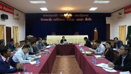 ກອງປະຊຸມປຶກສາຫາລືກ່ຽວກັບການຮັບຮອງຜົນການປະເມີນ ແລະ ການຈັດລຽງບຸລິມະສິດ ໂຄງການລົງທຶນຂອງລັດ ກ່ອນສະເໜີພິຈາລະນາເຂົ້າແຜນປະຈຳປີ 2021 ໄດ້ຈັດຂຶ້ນ ໃນຕອນເຊົ້າຂອງວັນທີ 15 ມັງກອນ 2021 ຢູ່ຫ້ອງປະຊຸມພະແນກແຜນການ ແລະ ການລົງທຶນແຂວງບໍລິຄຳໄຊ ໂດຍການເປັນປະທານຂອງທ່ານ ພັນແສງ ວິພາວັນ ຮອງຫົວໜ້າພະແນກແຜນການ ແລະ ການລົງທຶນແຂວງ, [&hellip;]