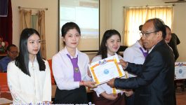 ພິທີສະຫຼຸບການຮຽນ-ການສອນ ປະຈຳພາກທີ I ແລະ ວາງທິດທາງແຜນການ ພາກຮຽນທີ II ປະຈຳສົກປີ 2021 ໄດ້ຈັດຂຶ້ນໃນຕອນເຊົ້າຂອງວັນທີ 29 ມັງກອນ 2021 ຢູ່ຫ້ອງປະຊຸມ ວິທະຍາໄລ ບໍລິຫານ ທຸລະກິດ ຄອມບີຊ ໂດຍການເຂົ້າຮ່ວມເປັນປະທານຂອງທ່ານ ສີສົມເພັດ [&hellip;]