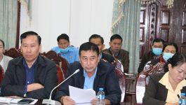 ກອງປະຊຸມປຶກສາຫາລືວຽກງານສະຫະພັນກຳມະບານແຂວງ ໄດ້ຈັດຂຶ້ນໃນວັນທີ 14 ມັງກອນ 2020 ຢູ່ຫ້ອງປະຊຸມຫ້ອງວ່າການແຂວງ ເປັນປະທານໂດຍທ່ານ ດຳລົງ ທັບລາດ ປະທານສະຫະພັນກຳມະບານແຂວງ, ມີບັນດາຄະນະບໍຫານງານກຳມະບານແຂວງ, ປະທານກຳມະບານຮາກຖານອ້ອມຂ້າງແຂວງ ແລະ ພາກສ່ວນກ່ຽວຂ້ອງ ເຂົ້າຮ່ວມ. ຈຸດປະສົງຂອງກອງປະຊຸມ ກໍ່ເພື່ອປຶກສາຫາລືໃນການຈັດກິດຈະກຳບໍລິຈາກເລືອດ ເພື່ອສະເຫຼີມສະຫຼອງວັນສ້າງຕັ້ງສະຫະພັນກຳມະບານລາວ ຄົບຮອບ 65 [&hellip;]