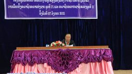 ການຈັດຝຶກອົມຮົມ, ເຊື່ອມຊຶມເນື້ອໃນເອກະສານ ໃຫ້ແກ່ພະນັກງານຫຼັກແຫຼ່ງຂອງເມືອງ ເພື່ອກະກຽມໃຫ້ແກ່ການເລືອກຕັ້ງສະມາຊິກສະພາແຫ່ງຊາດ ຊຸດທີ 9 ແລະ ສະມາຊິກປະຊາຊົນແຂວງບໍລິຄຳໄຊ ຊຸດທີ 2 ໄດ້ຈັດຂຶ້ນ ໃນວັນທີ 7 ມັງກອນ 2021 ທີ່ສະໂມສອງປົກຄອງເມືອງປາກຊັນ ແຂວງບໍລິຄຳໄຊ ໂດຍການເປັນປະທານຂອງທ່ານ ໄມຈອມ ວັນນະສານຄຳ [&hellip;]