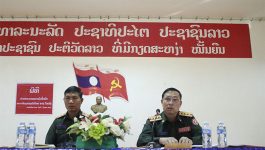 ໃນວັນທີ່ 7 ມັງກອນ 2021 ກອງພັນໃຫຍ່ 642 ໄດ້ຈັດພິທີ ປະກາດຂະແໜງການເງິນຂື້ນກັບຄະນະບັນຊາກອງພັນໃຫຍ່ 642 ໂດຍກົງ, ໂດຍການເຂົ້າຮ່ວມເປັນປະທານຂອງ ສະຫາຍ ພັນເອກ ແສງທອງ ດວງວິໄລ ເລຂາຄະນະພັກ ຫົວໜ້າການທະຫານ ແລະ ສະຫາຍ ພັນໂທ [&hellip;]