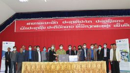    ໃນວັນທີ 15 ມັງກອນ 2021 ຢູ່ຫ້ອງປະຊຸມຫ້ອງວ່າເມືອງທ່າພະບາດ ແຂວງບໍລິະຄຳໄຊ ໄດ້ຈັດກອງປະຊຸມນັກລົງທຶນ ແລະ ຕິດຕາມບົດບັນທຶກ MOM, ໃຫ້ກຽດເຂົ້າຮ່ວມເປັນປະທານຂອງທ່ານ ບຸນເພັງ ຈັນທະວົງສຸກ ຮອງເຈົ້າເມືອງທ່າພະບາດ, ມີບັນດາຂະແໜງການສົ່ງເສີມການລົງທຶນຈາກພະແນກແຜນການ ແລະ ການລົງທຶນແຂວງ, ອົງການຮ່ວມມືເຢຍລະມັນ(GIZ) ແລະສະຫະພັນເອີລົບ(EU), [&hellip;]