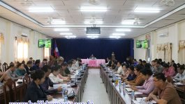 ພິທີເປີດຊຸດອົບຮົມ ໃຫ້ແກ່ການເລືອກຕັ້ງ ສສຊ ຊຸດທີ IX ແລະ ສສຂ ຊຸດທີ II ໄດ້ຈັດຂຶ້ນໃນຕອນເຊົ້າຂອງວັນທີ 8 ກຸມພາ 2021 ຢູ່ຫ້ອງປະຊຸມຂອງສະພາປະຊາຊົນແຂວງບໍລິຄຳໄຊ ໂດຍການເປັນປະທານຂອງ ທ່ານ ປອ ສຸວັນນີ ໄຊຊະນະ ປະທານສະພາປະຊາຊົນແຂວງ, [&hellip;]