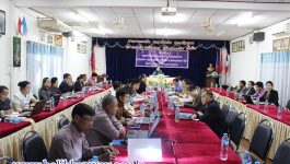ກອງປະຊຸມສະຫຼຸບວຽກງານການຈັດຕັ້ງປະຕິບັດແຜນງານອະນາໄມ-ສົ່ງເສີມສຸຂະພາບ ແລະ ແຜນງານກັນ-ຄວບຄຸມພະຍາດຕິດຕໍ່ ປະຈຳປີ 2020 ແລະ ທິດທາງແຜນການ 2021 ໄດ້ຈັດຂຶ້ນ ໃນຕອນເຊົ້າຂອງວັນທີ 11 ກຸມພາ 2021 ຢູ່ຫ້ອງປະຊຸມພະແນກສາທາລະນະສຸກແຂວງ, ໂດຍການເປັນປະທານຂອງທ່ານ ດຣ ຟອງສາລີ ຫຼວງມີໄຊ ຮອງຫົວໜ້າພະແນກສາທາລະນະສຸກແຂວງບໍລິຄຳໄຊ, ມີຫົວໜ້າຂະແໜງ, [&hellip;]
