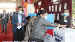 ບັນຍາກາດການເລືອກຕັ້ງສະມາຊິກສະພາແຫ່ງຊາດ ຊຸດທີ IX ແລະ ສະມາຊິກສະພາປະຊາຊົນແຂວງ ຊຸດທີ II ຢູ່ແຂວງບໍລິຄຳໄຊ ໄດ້ໄຂຂຶ້ນຢ່າງເປັນທາງການ ໃນຕອນເຊົ້າຂອງວັນທີ 21 ກຸມພາ 2021 ເຊີ່ງມວນຊົນຊາວແຂວງບໍລິຄຳໄຊ ໂດຍສະເພາະຜູ້ມີສິດເລືອກຕັ້ງ ກໍ່ໄດ້ໄປປ່ອນບັດຕາມໜ່ວຍເລືອກຕັ້ງຂອງຕົນ ເພື່ອປະຕິບັດສິດ ແລະ ໜ້າທີ່ຂອງຕົນ ໃນຖານະເປັນພົນລະເມືອງລາວ [&hellip;]