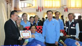 ພິທີປາຖະກະຖາຫວນຄືນມູນເຊື້ອ 65 ປີ ວັນສ້າງຕັ້ງສະຫະພັນກຳມະບານລາວ (1 ກຸມພາ 1956 – 1 ກຸມພາ 2021) ໄດ້ຈັດຂຶ້ນ ໃນວັນທີ 11 ກຸມພາ 2021 ຢູ່ສະໂມສອນແຂວງ ໃຫ້ກຽດເປັນປະທານ ແລະ ປາຖະກະຖາ [&hellip;]