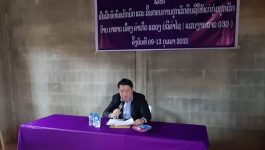 ຕາມແຜນພັດທະນາເສດຖະກິດ ຂອງລັດຖະບານວາງອອກ ໃນການສ້າງສາພັດທະນາເສດຖະກິດຄອບຄົວ ໃຫ້ດີຂື້ນເທື່ອລະກ້າວ ໃນວັນທີ 9 ກຸມພາ 2021 ຫ້ອງການກະສິກຳ ແລະ ປ່າໄມ້ ເມືອງຄຳເກີດ ຈັດຝືກອົບຮົມເຕັກນິກ ແລະ ຂັ້ນຕອນການປູກຜັກອີນຊີ ໃຫ້ແກ່ປະຊາຊົນກຸ່ມປູກຜັກ ບ້ານນາຫາດ ຈຳນວນ 42 ຄອບຄົວ [&hellip;]